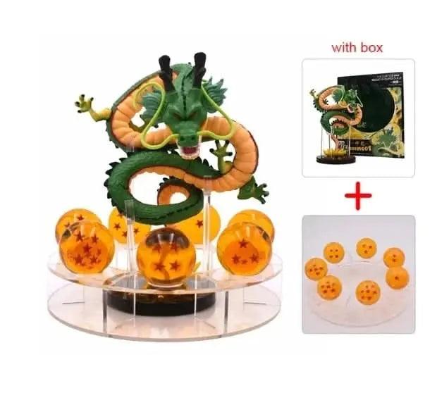Dark Slate Gray Figuras dragon ball Shenlong y Esferas del Dragón | Figuras Dragon Ball Costa Rica