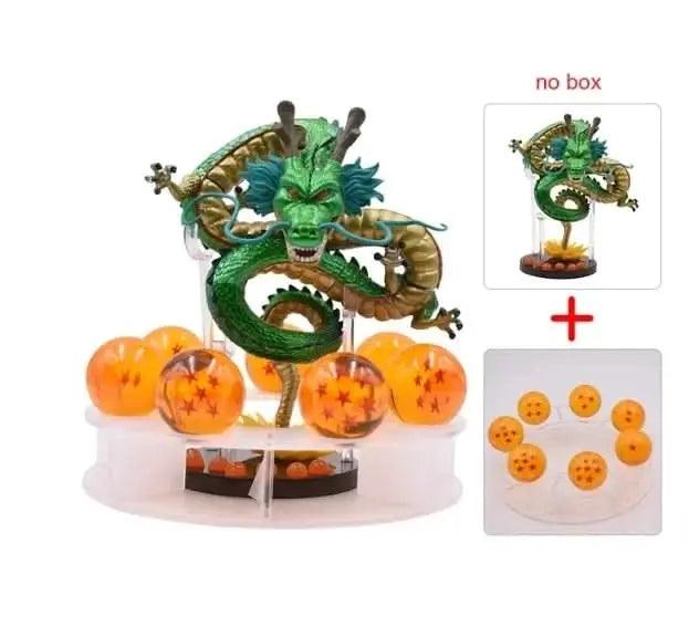 Dark Slate Gray Figuras dragon ball Shenlong y Esferas del Dragón | Figuras Dragon Ball Costa Rica