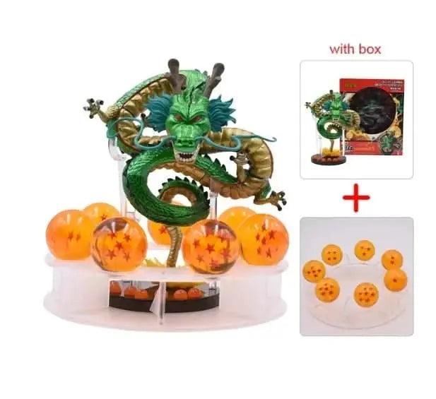 Dark Slate Gray Figuras dragon ball Shenlong y Esferas del Dragón | Figuras Dragon Ball Costa Rica