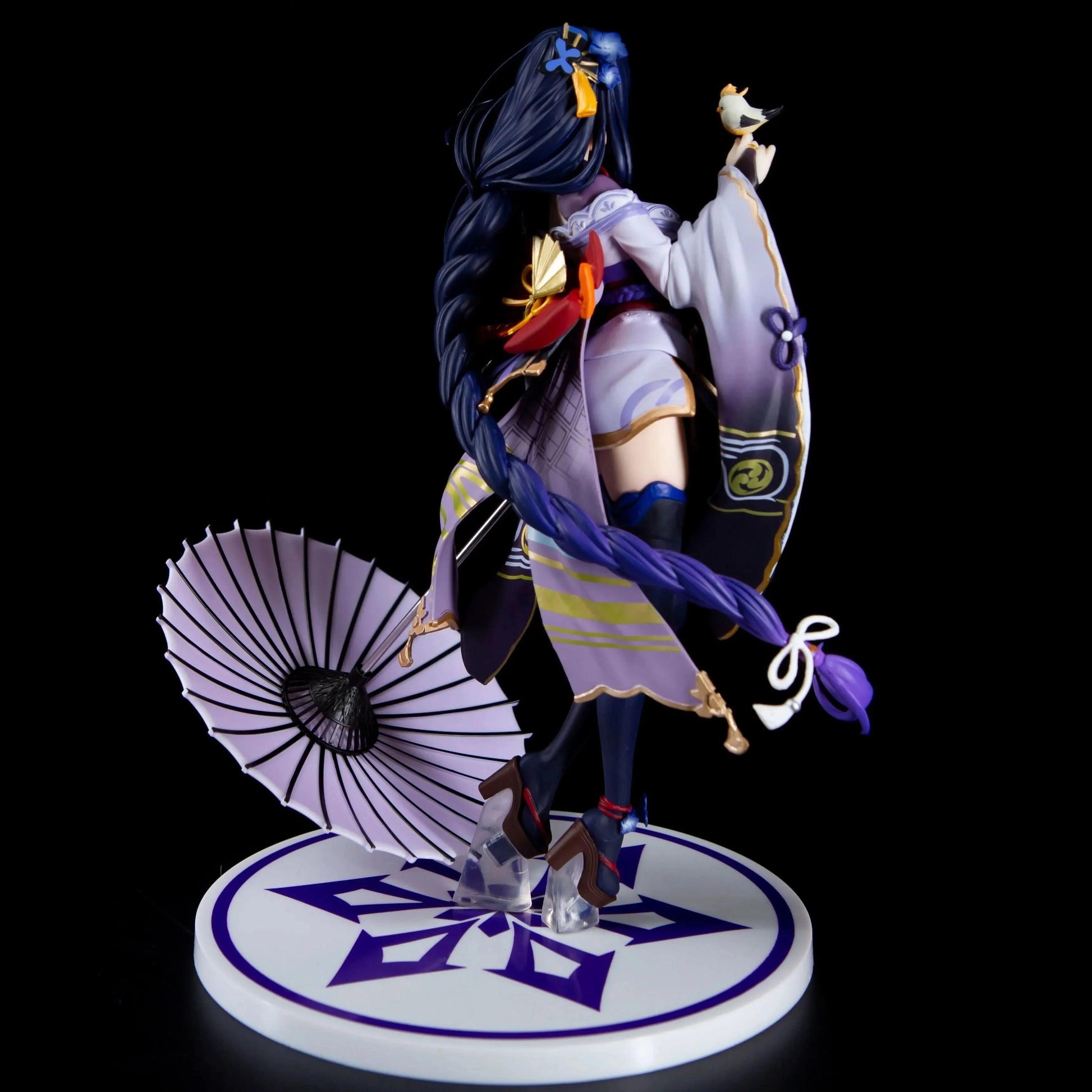 Dark Gray Figura Anime 31CM Genshin Impact - Beelzebul Raiden Shogun GK PVC | Tienda Anime Costa Rica - Tico Ofertas