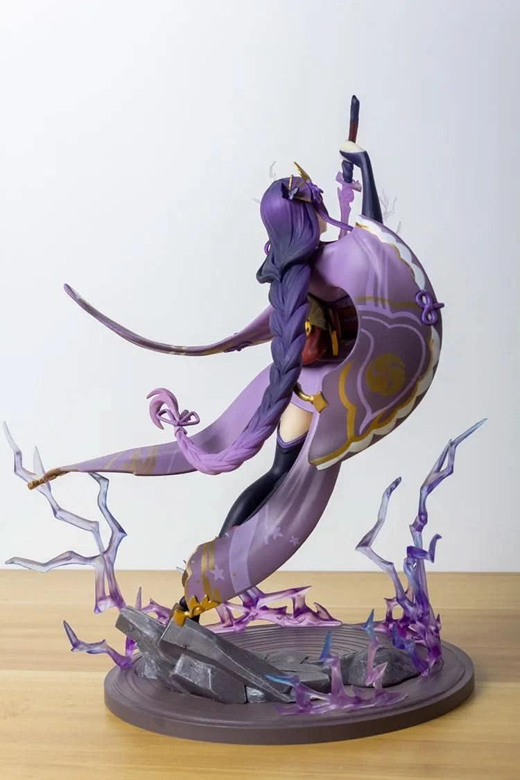 Light Gray Figura Anime 31CM Genshin Impact - Beelzebul Raiden Shogun GK PVC | Tienda Anime Costa Rica - Tico Ofertas