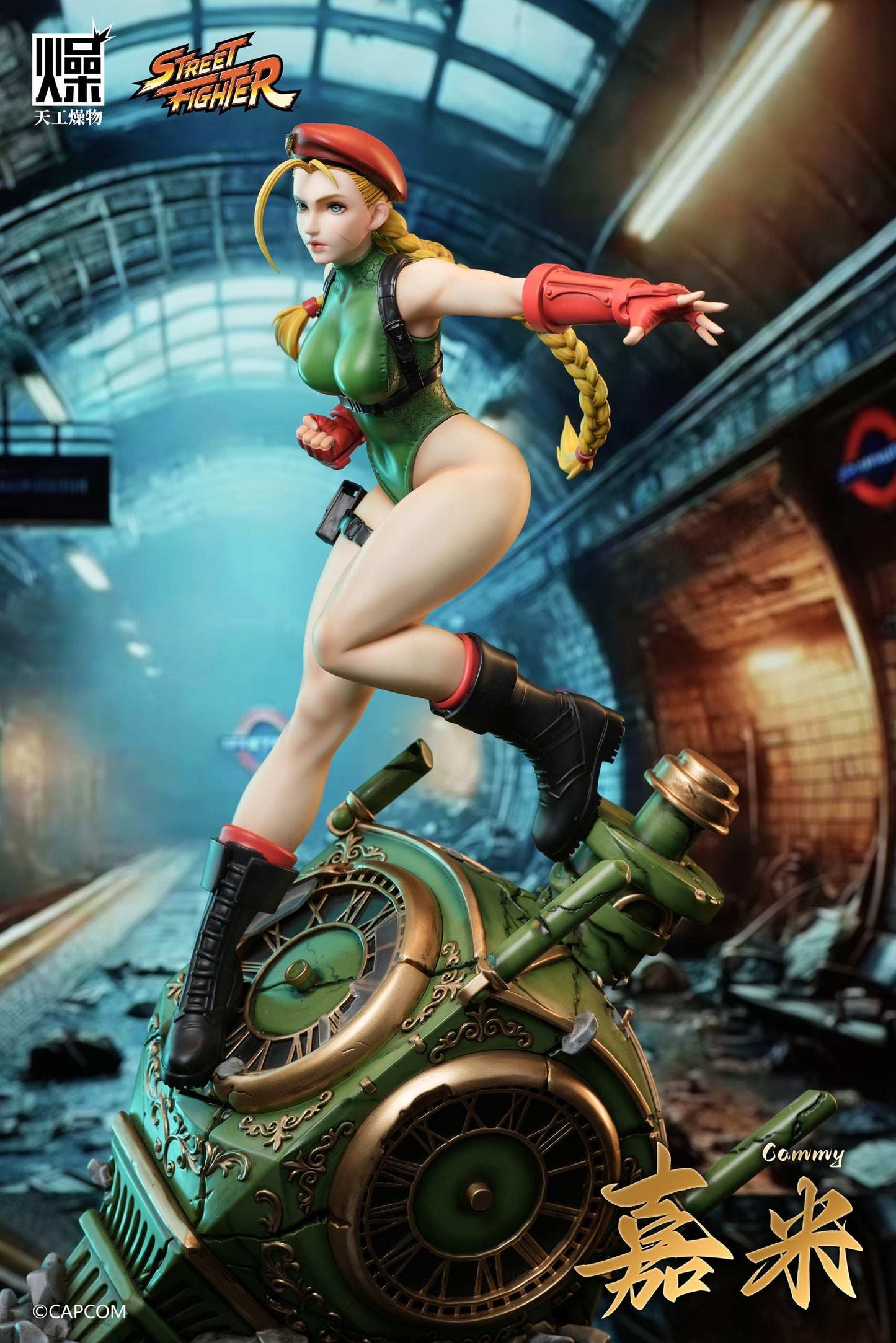 Dark Slate Gray Figura TGZW Studio - Street Fighter: Cammy White (1/4 Scale Licensed Statue)  | Figuras de colección Anime Costa Rica TODO EN ANIME  | Tico ofertas