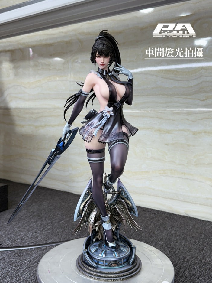 Dark Gray Estatuilla Stellar Blade | Eve Cosplay 2B |Tienda Anime | Tico Ofertas