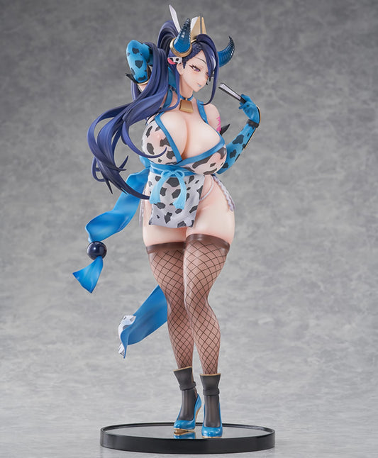 Dark Gray Estatuilla  Bunnystein Fantasy | Aurora | HOTVENUS | Kunoichi Cow Ver. | Tico Ofertas