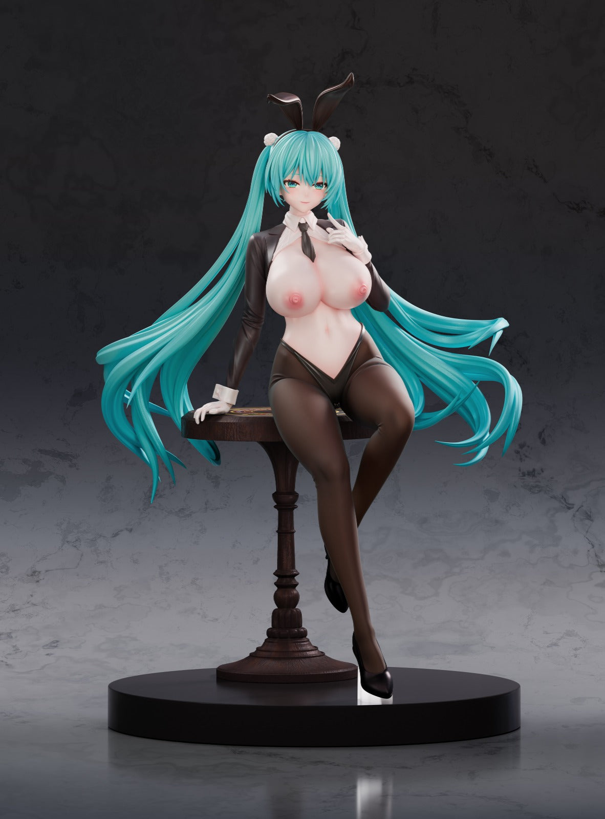 Dark Slate Gray Estatuilla Project Sekai | Hatsune Miku (Bunny Girl Ver.) | NTR Studio | Tienda Anime | Tico Ofertas