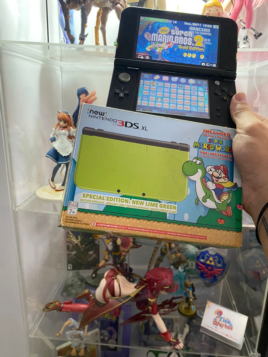 Dark Gray New Nintendo 3DS Edición Súper Mario – Modificada para GBA, NES, NDS y Juegos 3DS | Tico ofertas