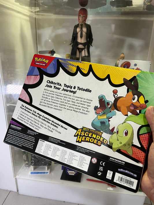 Pokémon TCG | Mega Evolution Ascended Heroes First Partners Deluxe Pin Collection
