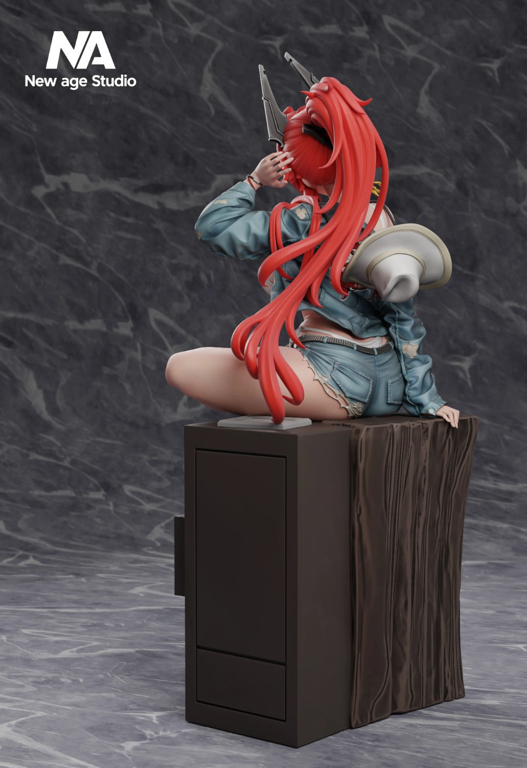 Dark Slate Gray Estatuilla Goddess of Victory: Nikke | Red Hood | New Age Studio | Tienda Anime san jose | Tico Ofertas