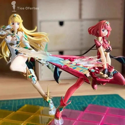 Rosy Brown Figura Xenoblade Chronicles 2 Hikari Mythra / Pyra Homura | Tienda Anime Costa Rica