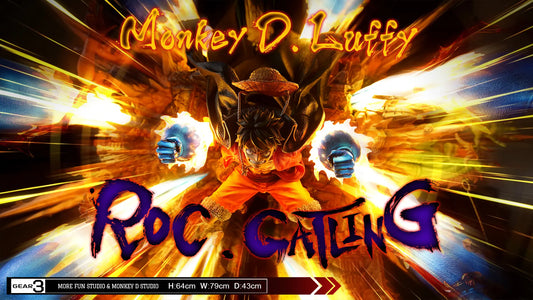 Sandy Brown Figura One Piece | Monkey D. Luffy (GEAR3) | More Fun Studio X Monkey D. Studio | Tienda Online Anime Costa Rica | Tico Ofertas