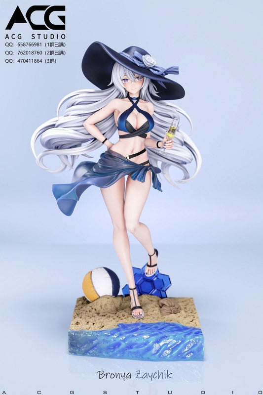 Light Gray ACG Studio - Honkai Impact 3 Swimwear Series #3 Bronya Zaychik | Figuras Anime Costa Rica, Modelo Coleccionable Premium