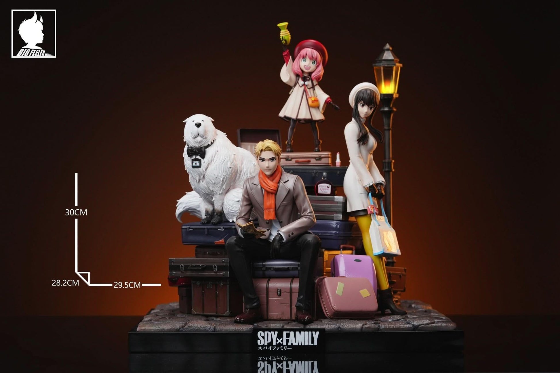 Black Big Feeler Studio - SPY×FAMILY CODE: Retrato de la Familia Blanca | Figuras Anime Costa Rica, Coleccionable de Arte y Familia