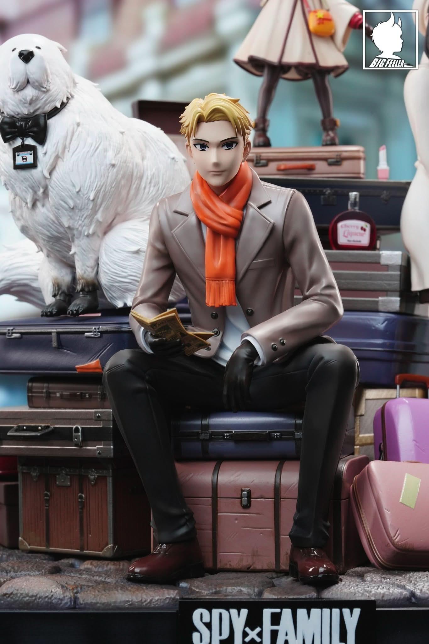 Dark Slate Gray Big Feeler Studio - SPY×FAMILY CODE: Retrato de la Familia Blanca | Figuras Anime Costa Rica, Coleccionable de Arte y Familia