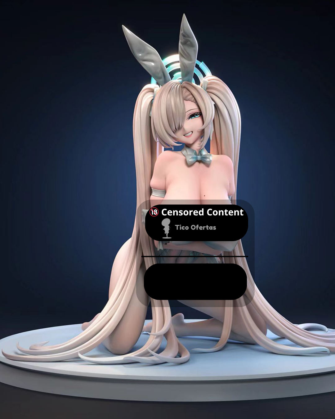 Gray Estatuilla Blue Archive | Ichinose Asuna (Bunny Girl Series #1) | Tienda Anime | Tico Ofertas