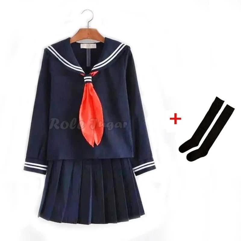 Dark Slate Gray Cosplay Halloween - Anime Himiko Toga JK Uniform Sweater Coat con Peluca | Tienda Anime Costa Rica - Tico Ofertas