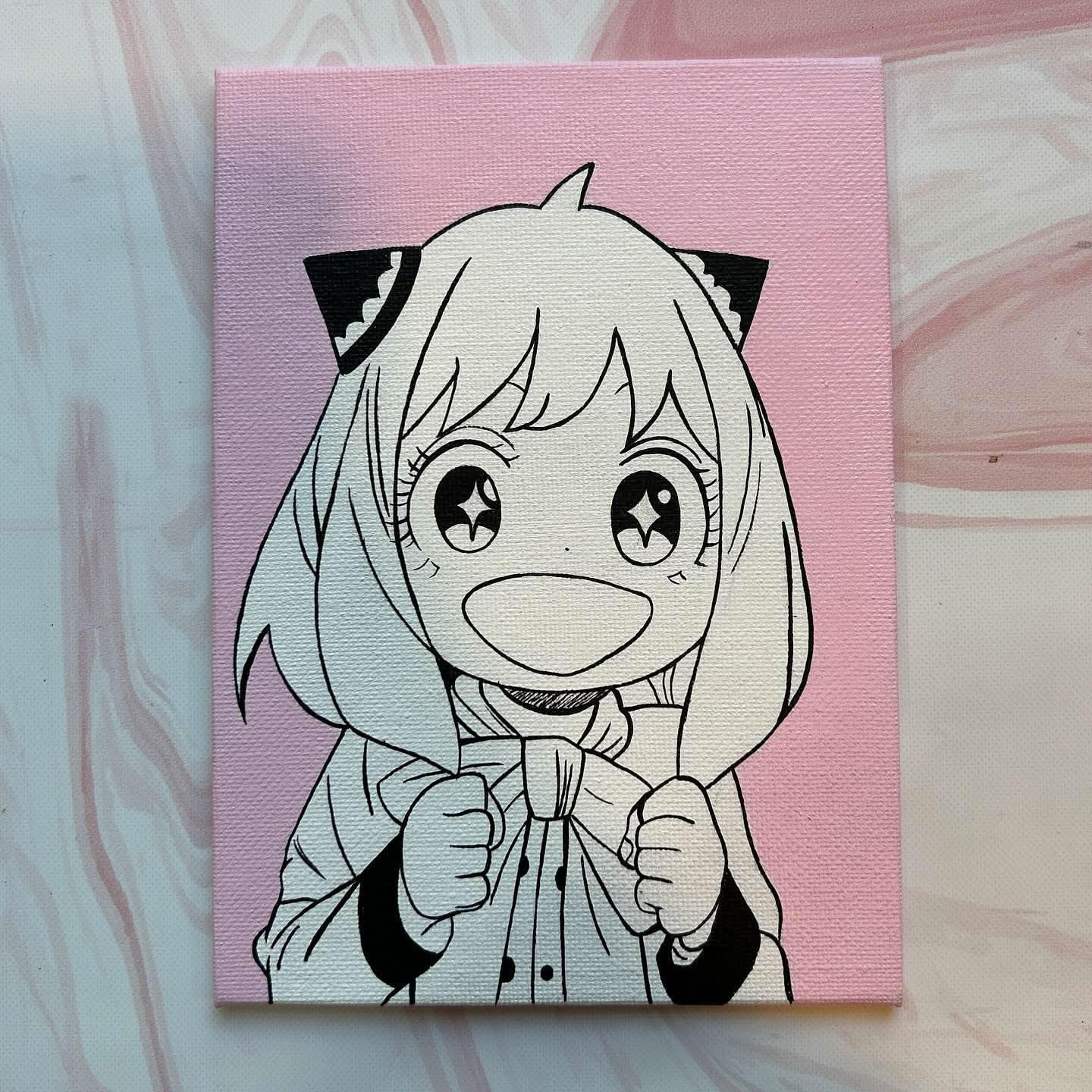 Dark Gray ¡Dale vida a tus ideas con cuadros pintados a mano, totalmente personalizados | Lienzos Anime Costa Rica | Tico ofertas