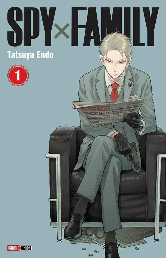 Dark Gray Manga Spy × Family | Volumen 1 | Manga en Español | Tico Ofertas