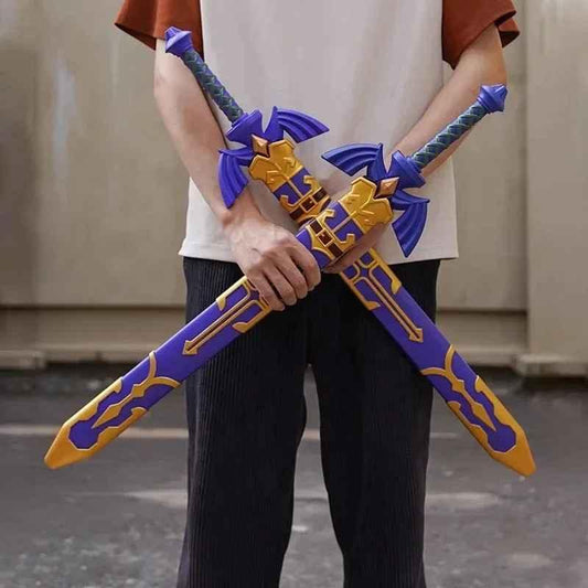 Dim Gray Espada Maestra y Escudo Hylia - Réplica de Juego  | Figuras de colección Anime Costa Rica TODO EN ANIME  | Tico ofertas