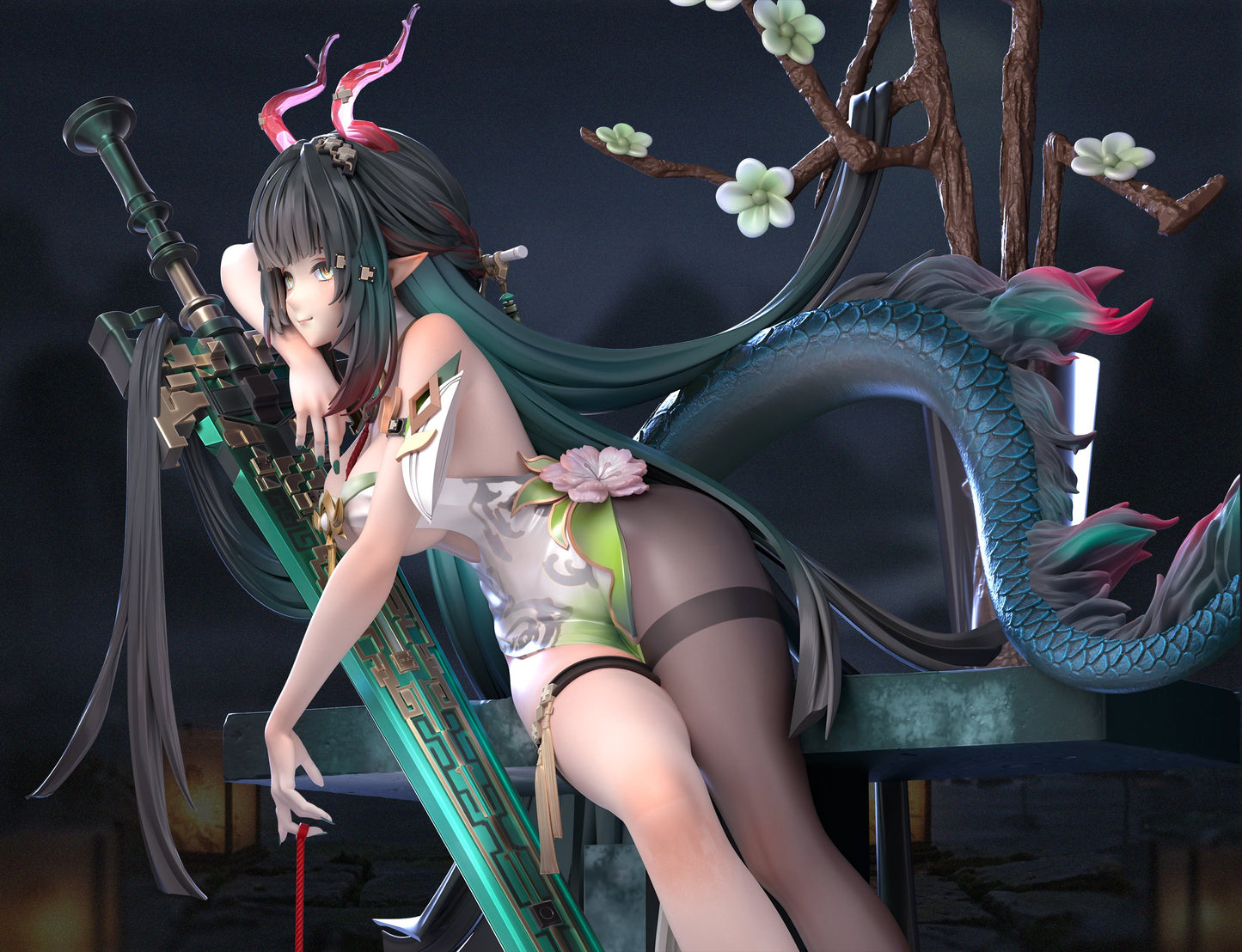 Estatuilla Arknights: Endfield | Zhuang Fangyi | Mi Yin Studio | Tienda Anime | Tico Ofertas Mi Yin Studio