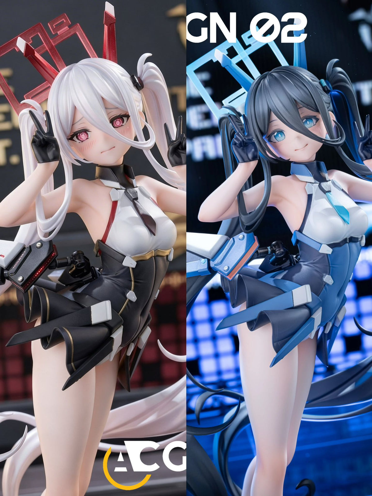 Estatuilla Blue Archive | Tendou Kei x Tendou Alice | ACGN 02 Studio | Tienda Anime | Tico Ofertas ACGN 02 Studio