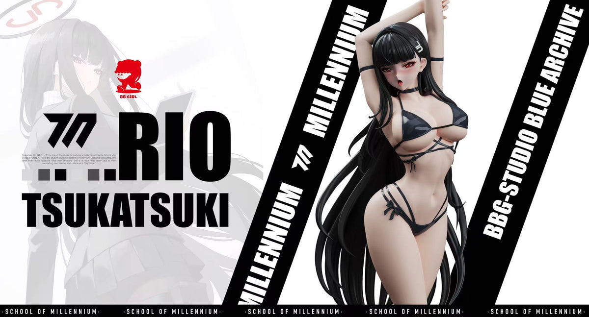 Estatuilla Blue Archive | Tsukatsuki Rio | BB Girl Studio | Tienda Anime | Tico Ofertas Solarain Toys