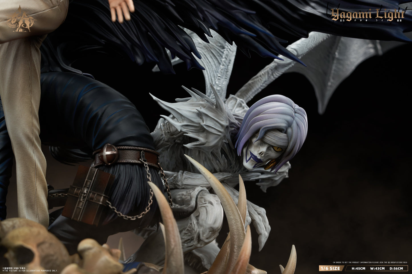 Estatuilla Death Note | Light Yagami, Ryuk y Rem | LaoA Studio | Tienda Anime | Tico Ofertas LaoA Studio