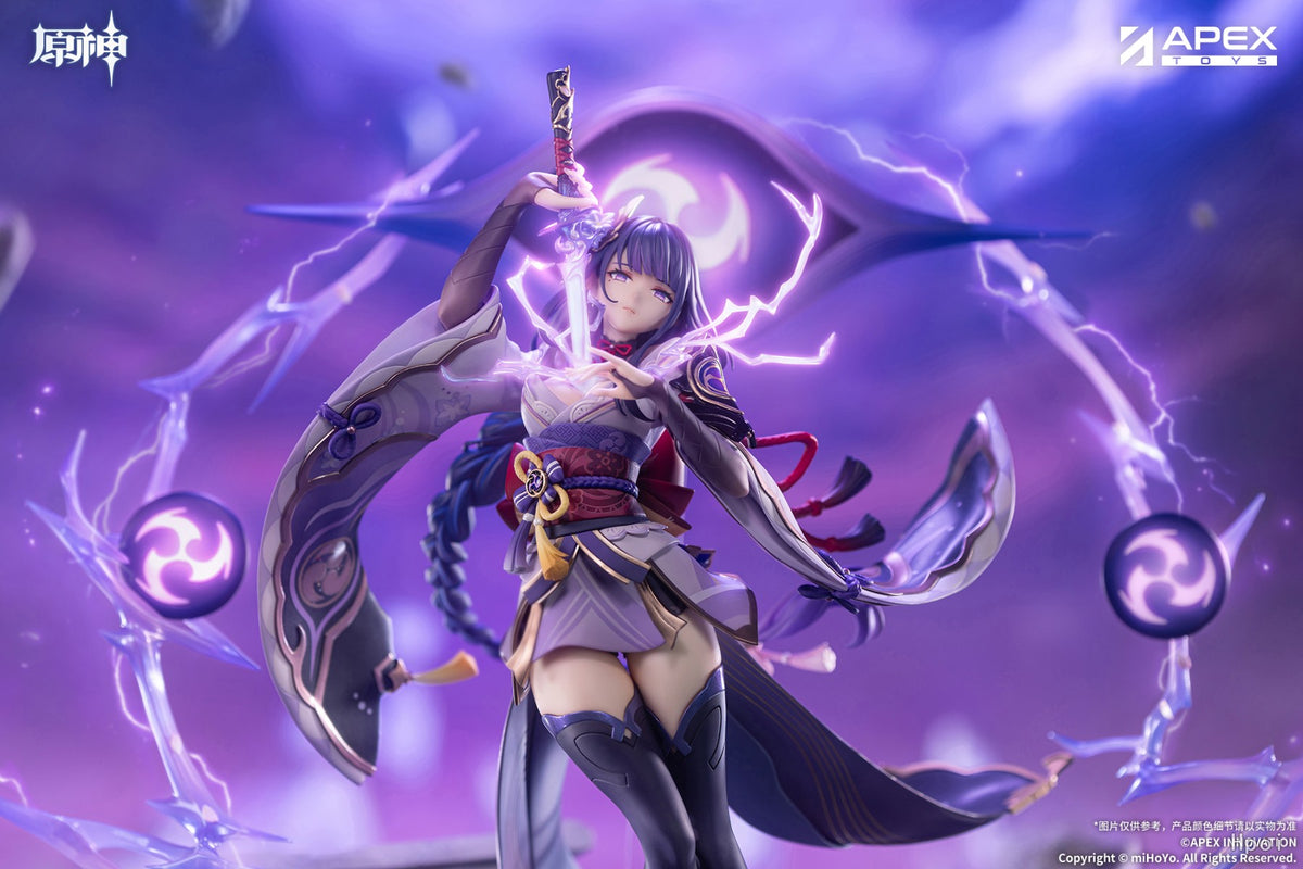 Estatuilla Genshin Impact | Raiden Shogun Plane of Euthymia Ver. 1/7 Figure | APEX-TOYS | Tienda Anime | Tico Ofertas Summer Studio