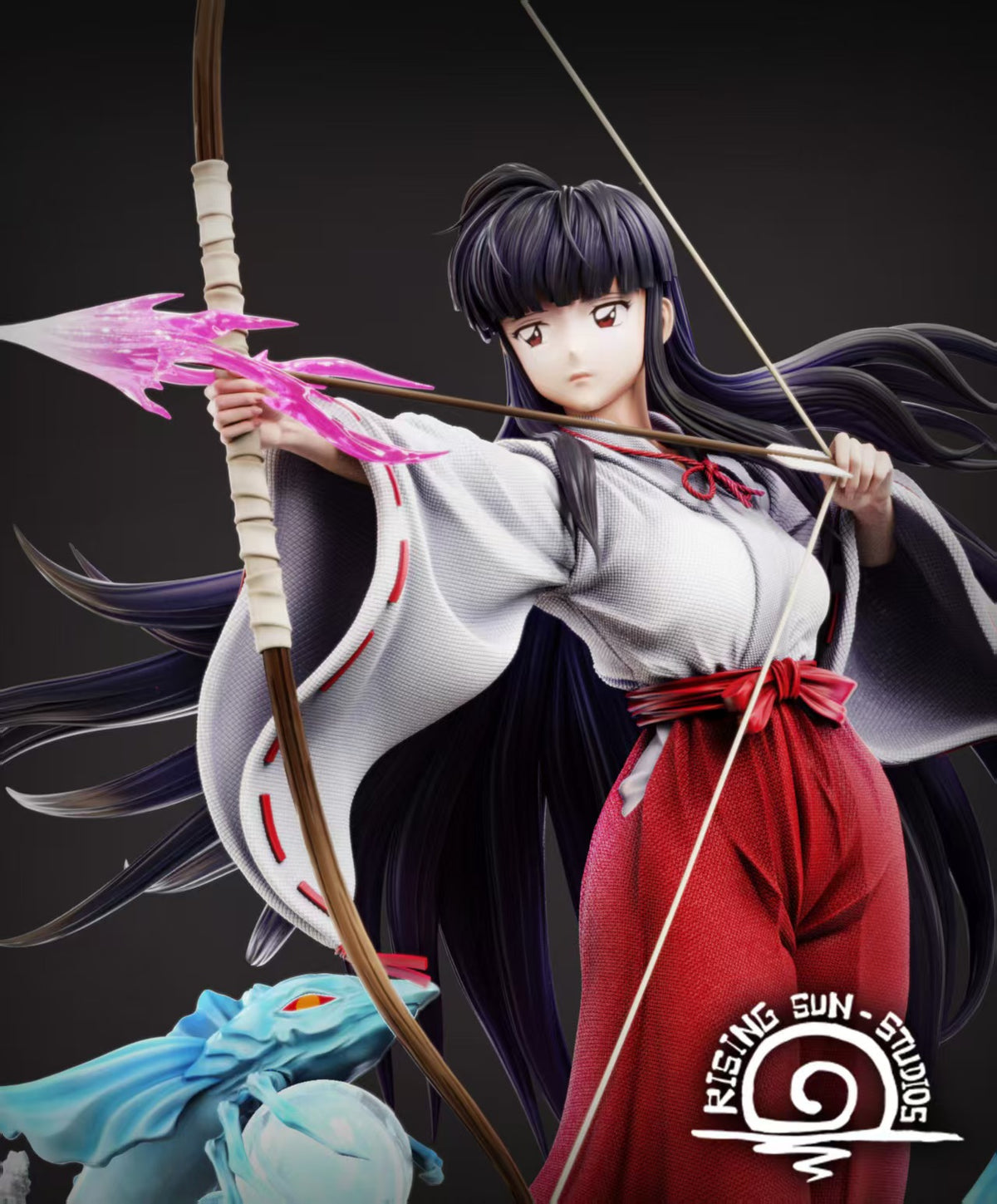 Estatuilla InuYasha | Kikyo GK Statue | Rising Sun Studio | Tienda Anime | Tico Ofertas Rising Sun Studio