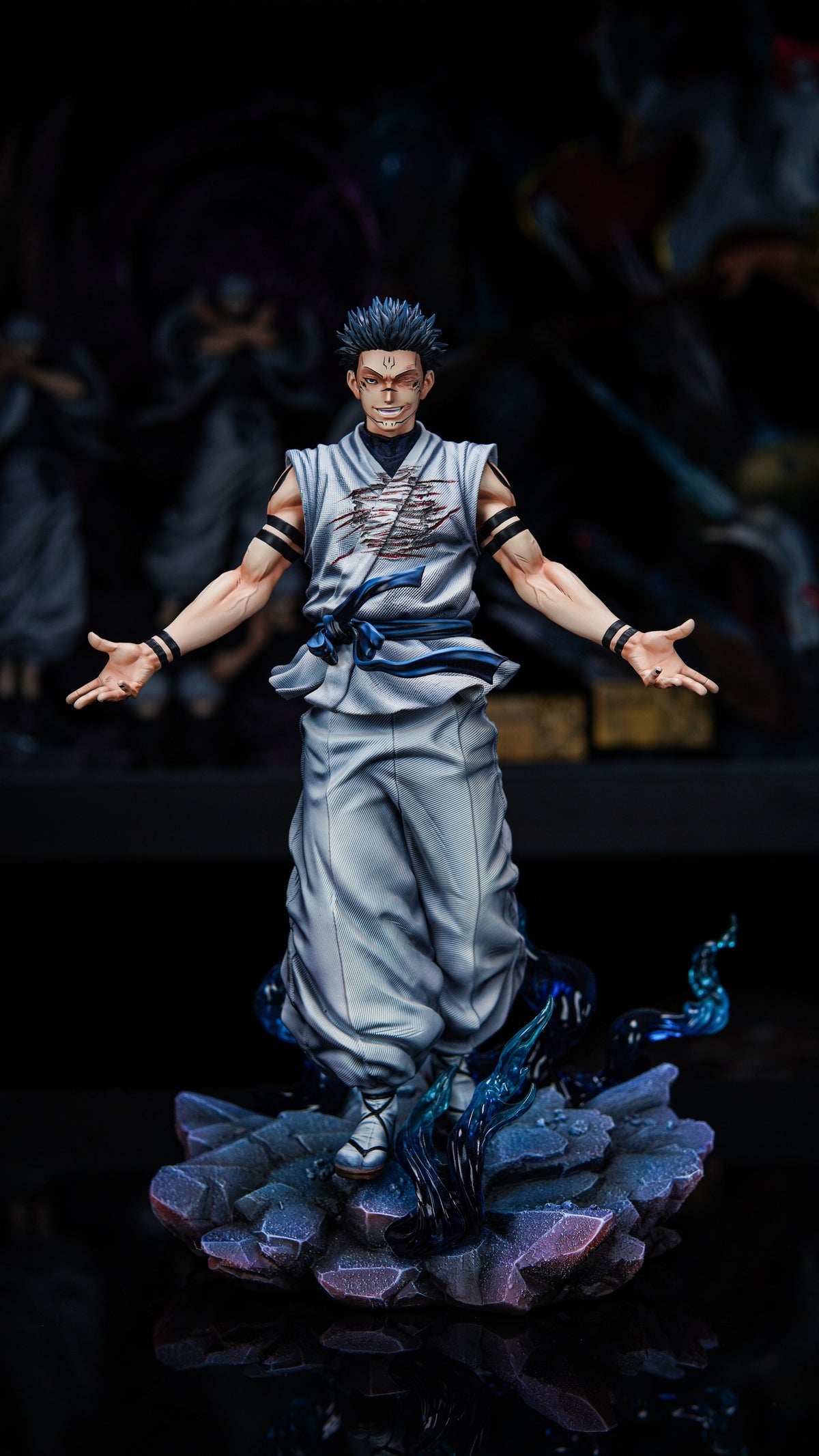 Estatuilla Jujutsu Kaisen | Ryomen Sukuna DLC | ZanyJoke Studio x Temple Studio | Tienda Anime Costa Rica | Tico Ofertas ZanyJoke Studio x Temple Studio (Knight League)