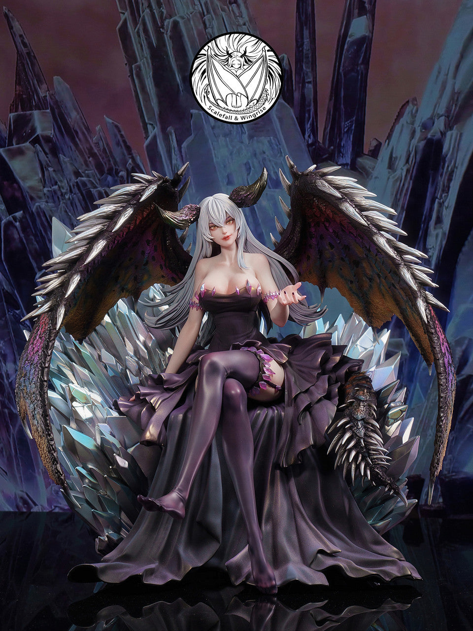 Estatuilla Monster Hunter | Ruiner Nergigante (Gijinka) | Scalefall & Wingrise Studio | Tienda Anime | Tico Ofertas Scalefall & Wingrise Studio