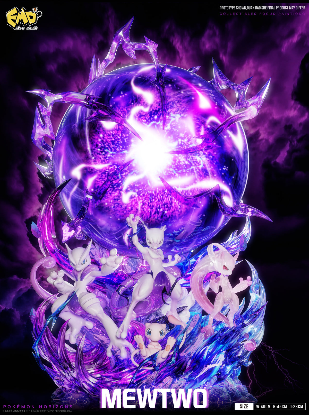 Estatuilla Pokémon | Mewtwo | Emo Studio | Tienda Anime Costa Rica | Tico Ofertas Emo Studio
