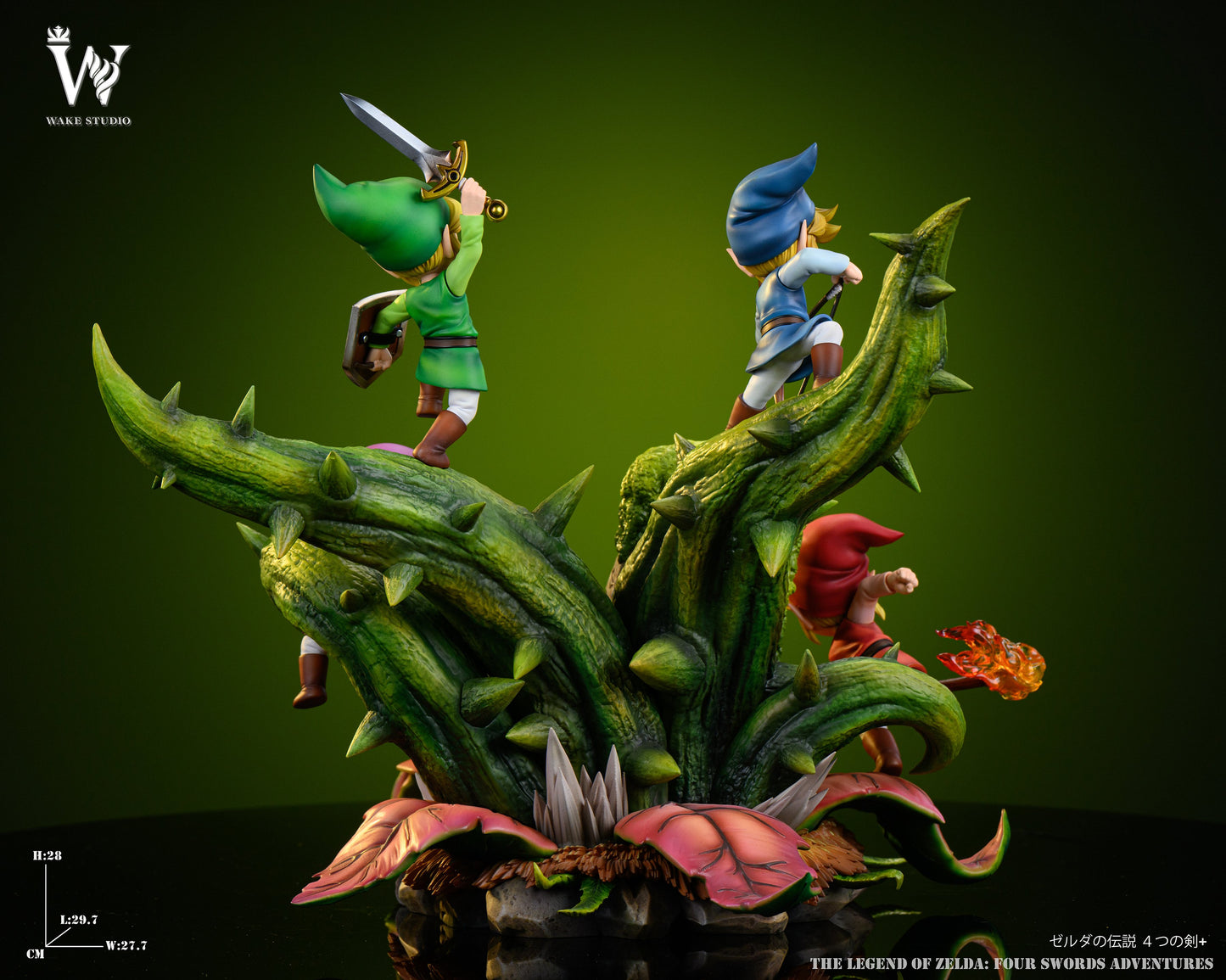 Estatuilla The Legend of Zelda | Link (Four Swords Adventures) | Wake Studio | Tienda Anime | Tico Ofertas Wake Studio