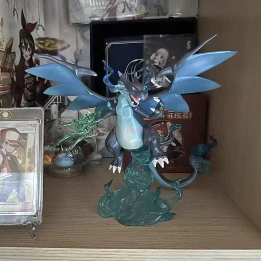 Dark Slate Gray Figura Anime 2024 Pokémon Charizard - Estatua Decorativa y Coleccionable | Juguete de Cumpleaños para Niños en Costa Rica