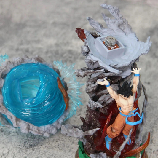 Dark Gray Figura Anime 23CM Dragon Ball Z - Goku Super Spirit Bomb Action Figure GK PVC | Tienda Anime Costa Rica - Tico Ofertas