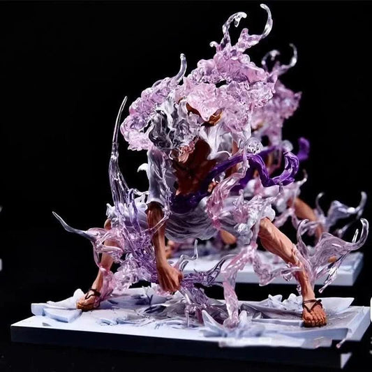 Gray Figura Anime 23CM Gear 5 Luffy One Piece - Monkey D. Luffy Sun God Action Figure GK PVC | Tienda Anime Costa Rica - Tico Ofertas