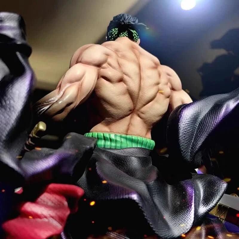 Dark Slate Gray Figura Anime 25CM Zoro - One Piece | Figuras Anime Costa Rica, Roronoa Zoro GK, Modelo de Acción PVC, Colección de Cumpleaños