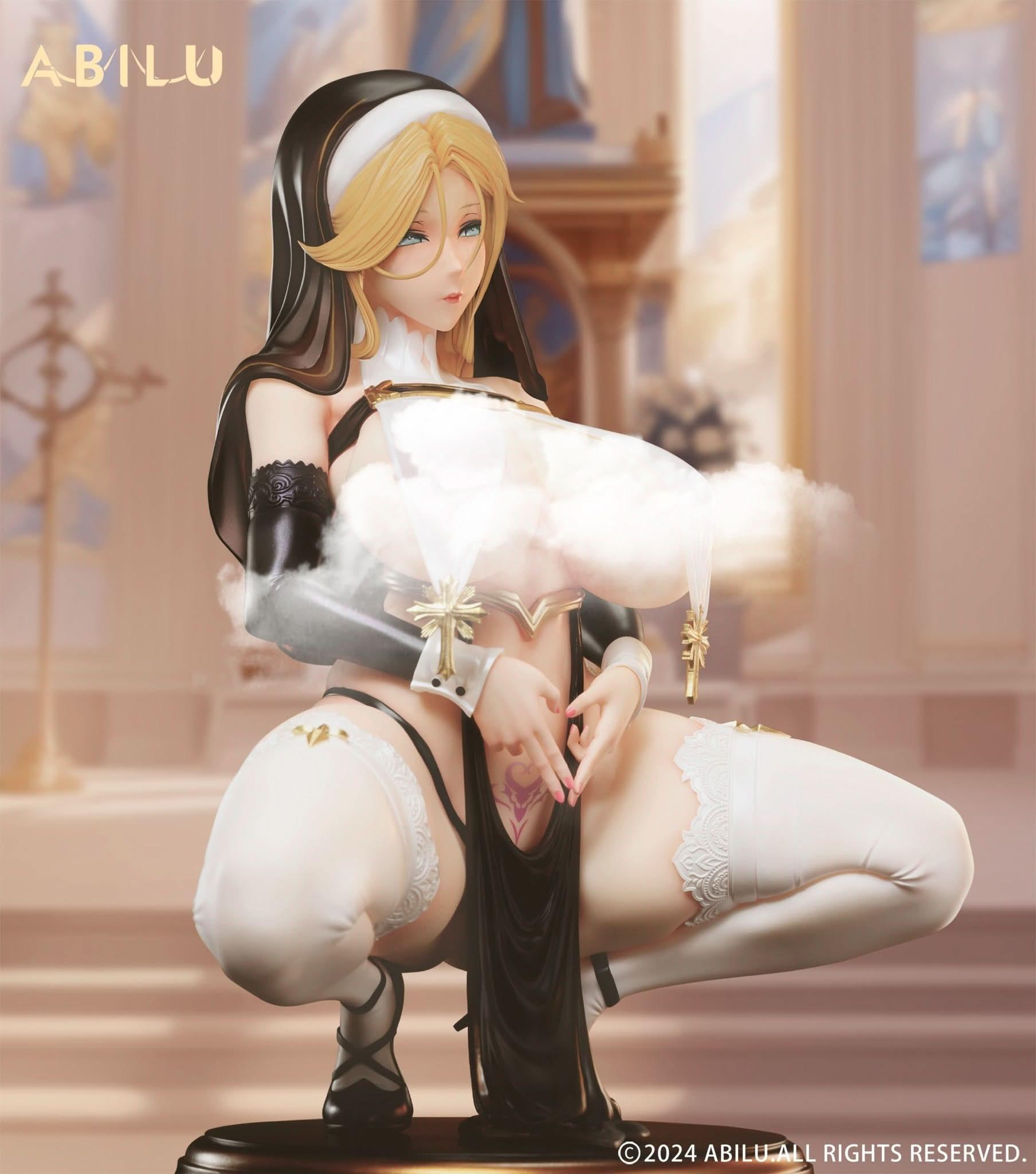 Rosy Brown Figura Anime ABILU Studio - Enfermera y Monja Originales | Tienda Anime Costa Rica - Tico Ofertas