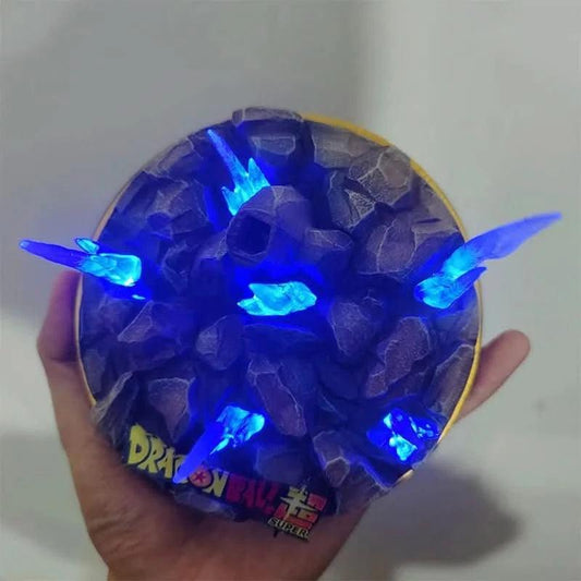 Light Slate Gray Figura Anime Dragon Ball 32cm - Goku Ultra Instinct Luminosa | Estatua de Acción PVC Coleccionable y Regalo de Navidad en Costa Rica