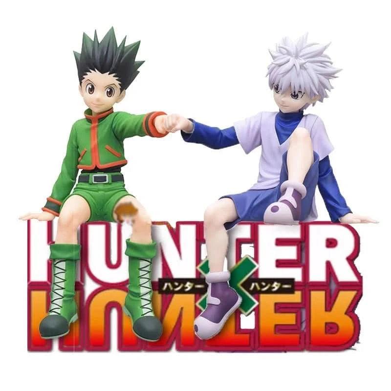 Light Gray Figura Anime HUNTER×HUNTER - Killua Zoldyck y Gon Freecss GK PVC | Tienda Anime Costa Rica - Tico Ofertas