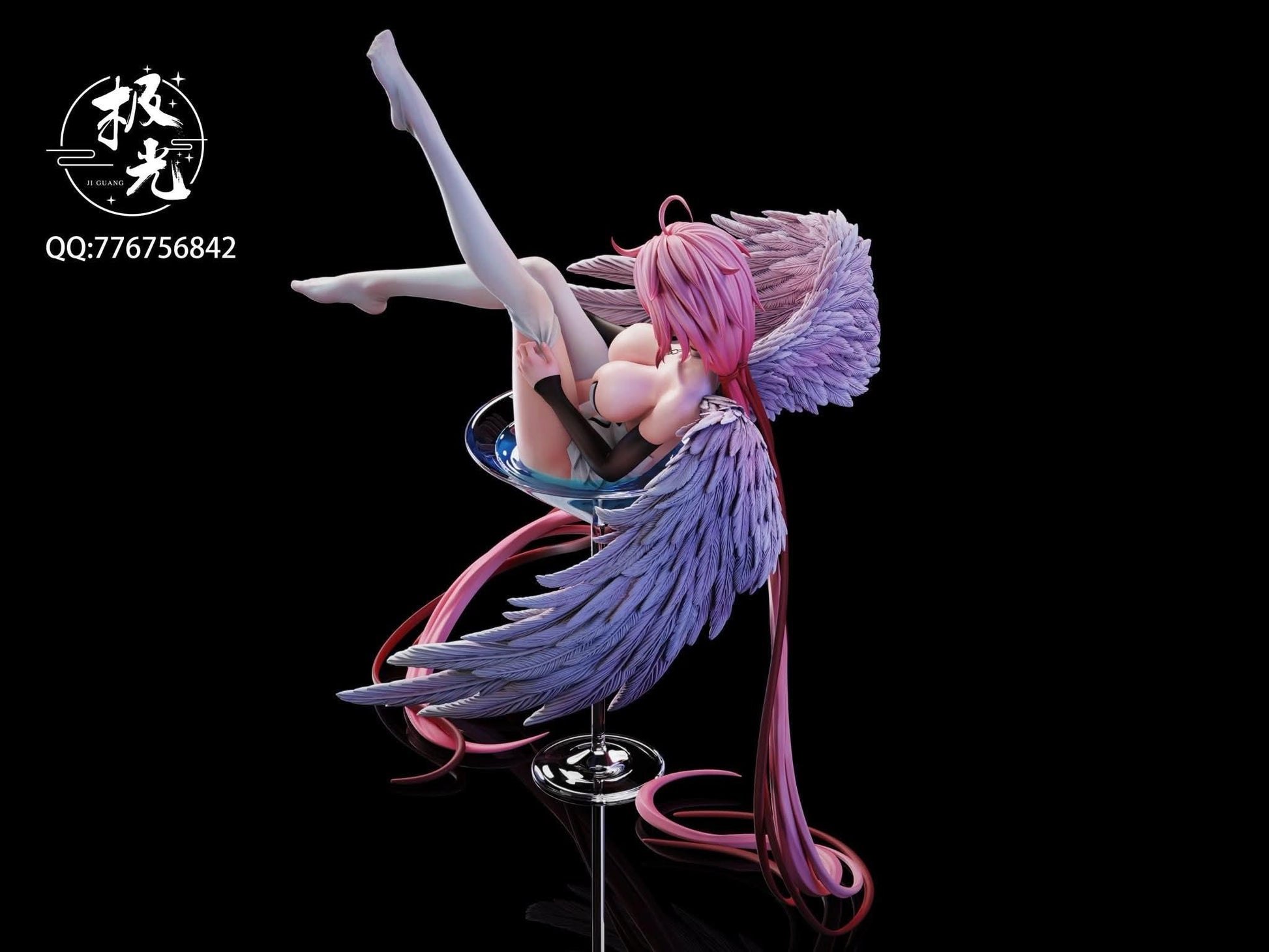 Black Figura Anime JI GUANG Studio - Heaven's Lost Property Ikaros | Tienda Anime Costa Rica - Tico Ofertas