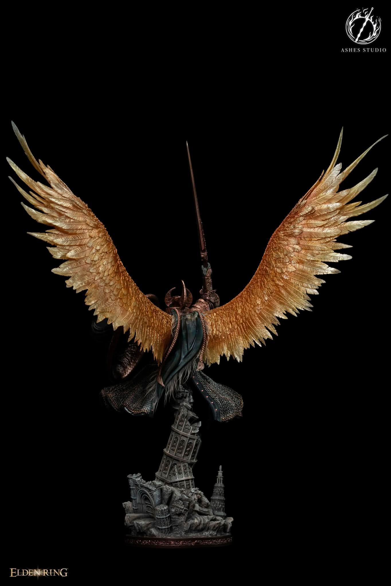 Black Figura Ashes Studio - Elden Ring Crucible Knight: Aspects of the Crucible - Wings (GK Statue) | Figuras Anime Costa Rica, Modelo Coleccionable Premium  | Tico ofertas