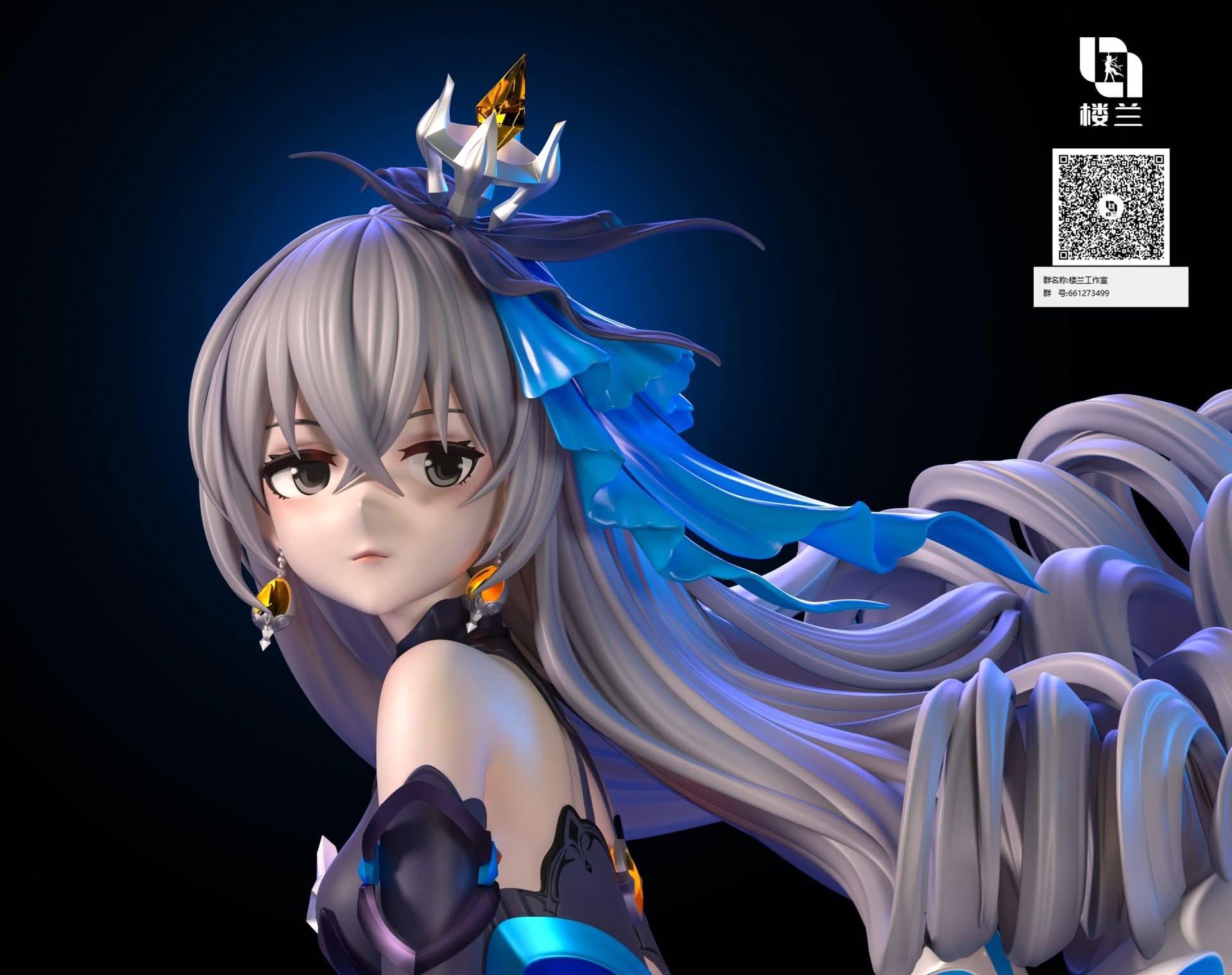 Dark Gray Figura Bronya Zaychik - Honkai Impact | Figuras Anime Costa Rica, Creada por Lou Lan Studio