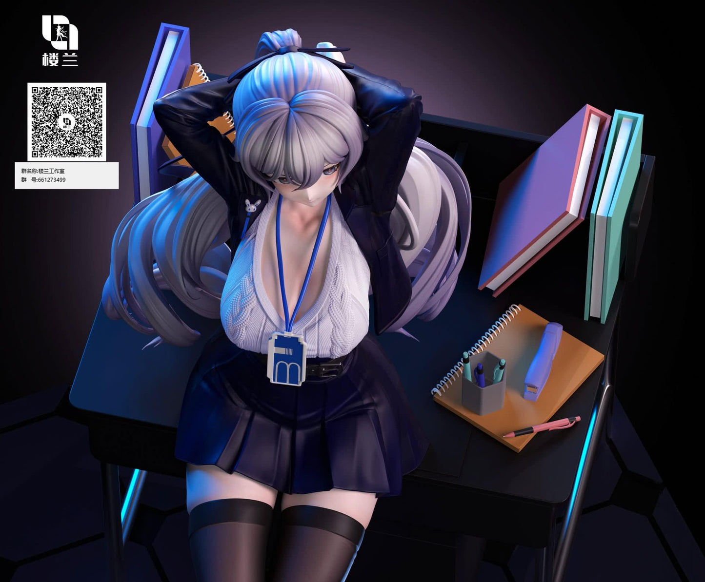 Black Figura Bronya Zaychik - Honkai Impact | Figuras Anime Costa Rica, Creada por Lou Lan Studio