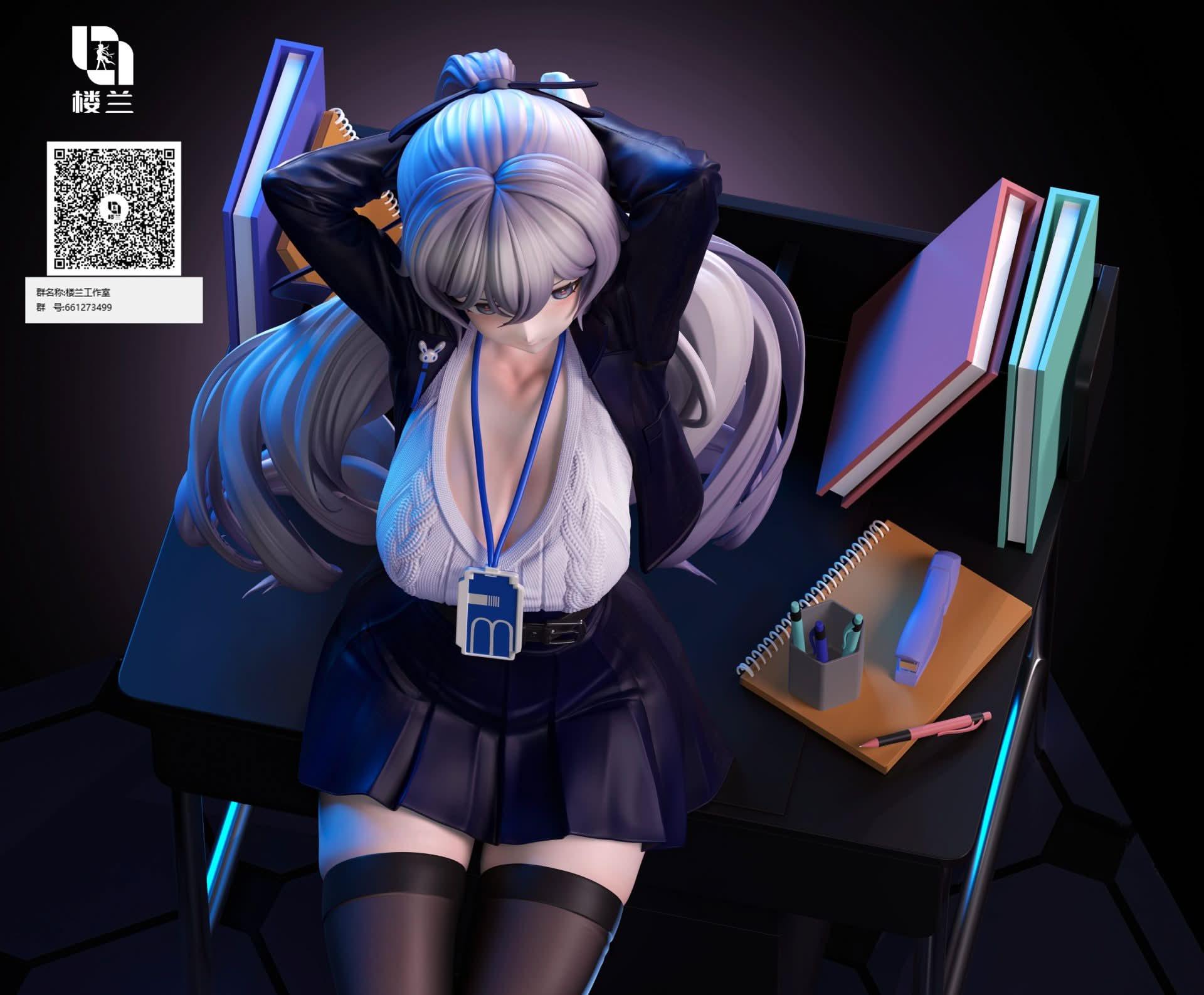 Black Figura Bronya Zaychik - Honkai Impact | Figuras Anime Costa Rica, Creada por Lou Lan Studio