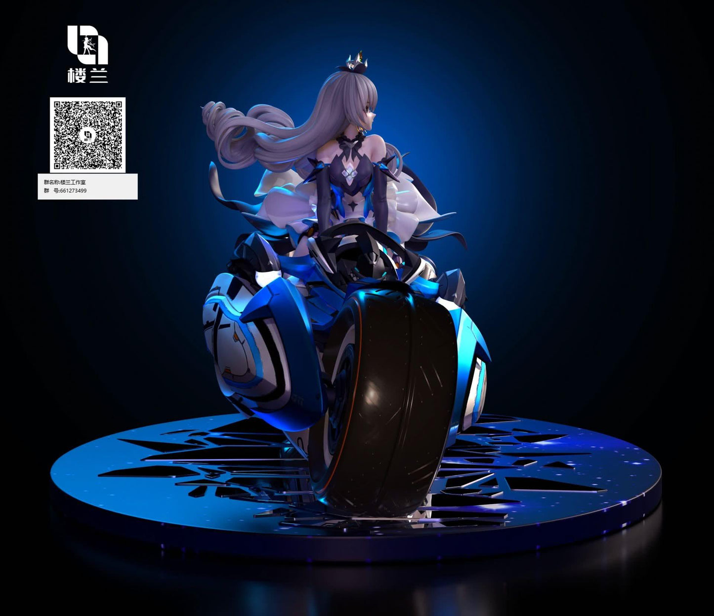Black Figura Bronya Zaychik - Honkai Impact | Figuras Anime Costa Rica, Creada por Lou Lan Studio