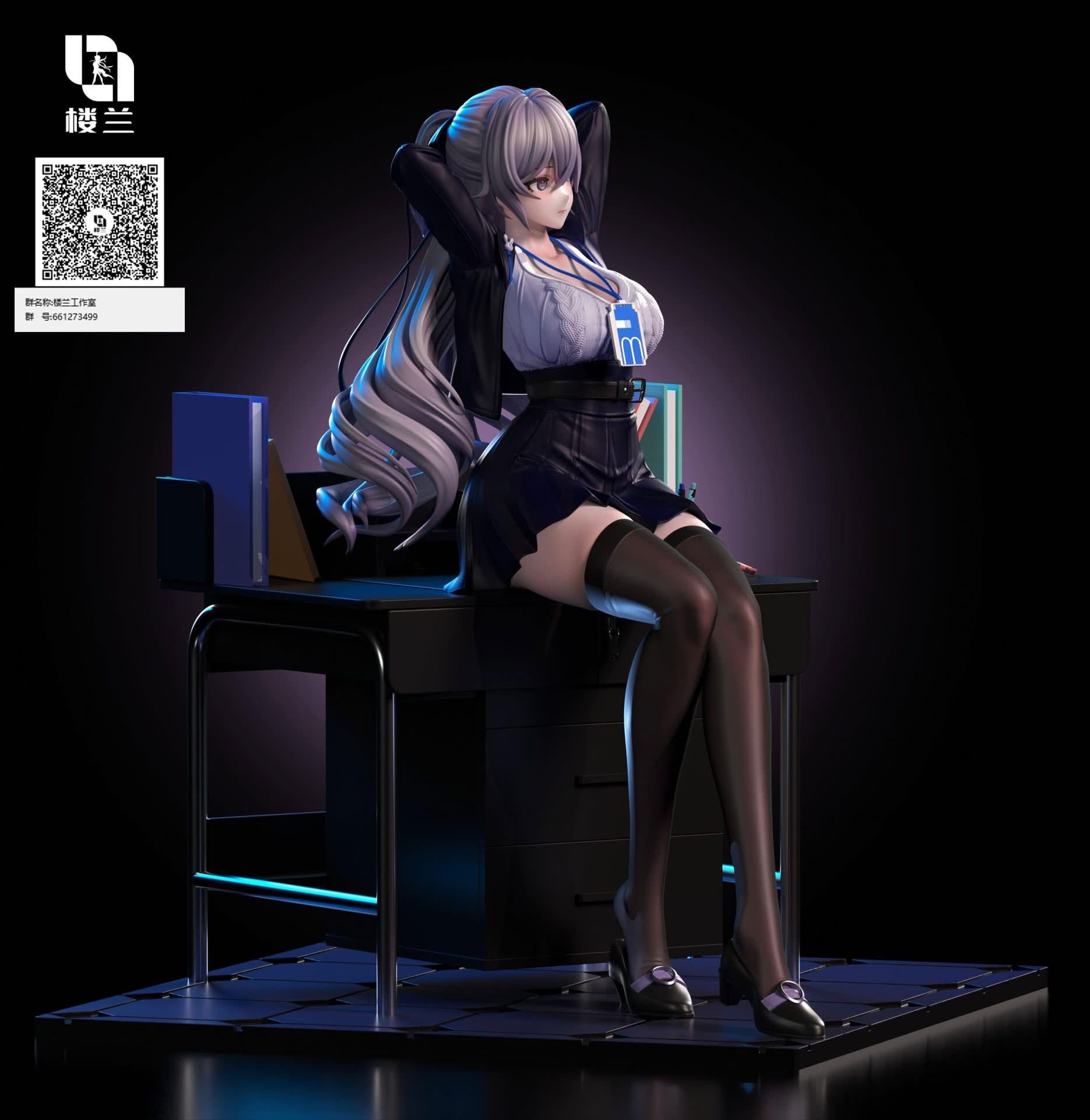 Black Figura Bronya Zaychik - Honkai Impact | Figuras Anime Costa Rica, Creada por Lou Lan Studio