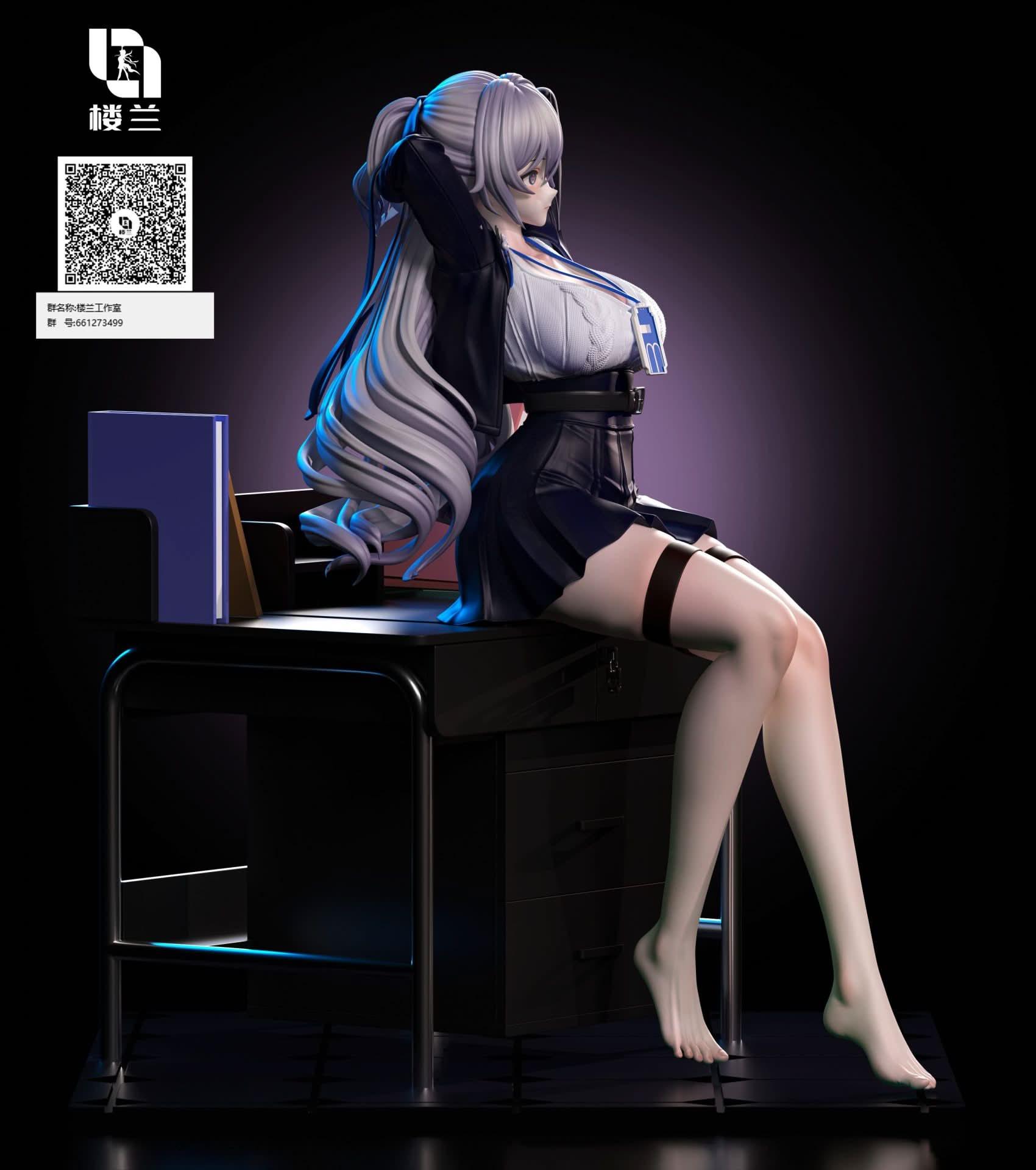 Black Figura Bronya Zaychik - Honkai Impact | Figuras Anime Costa Rica, Creada por Lou Lan Studio