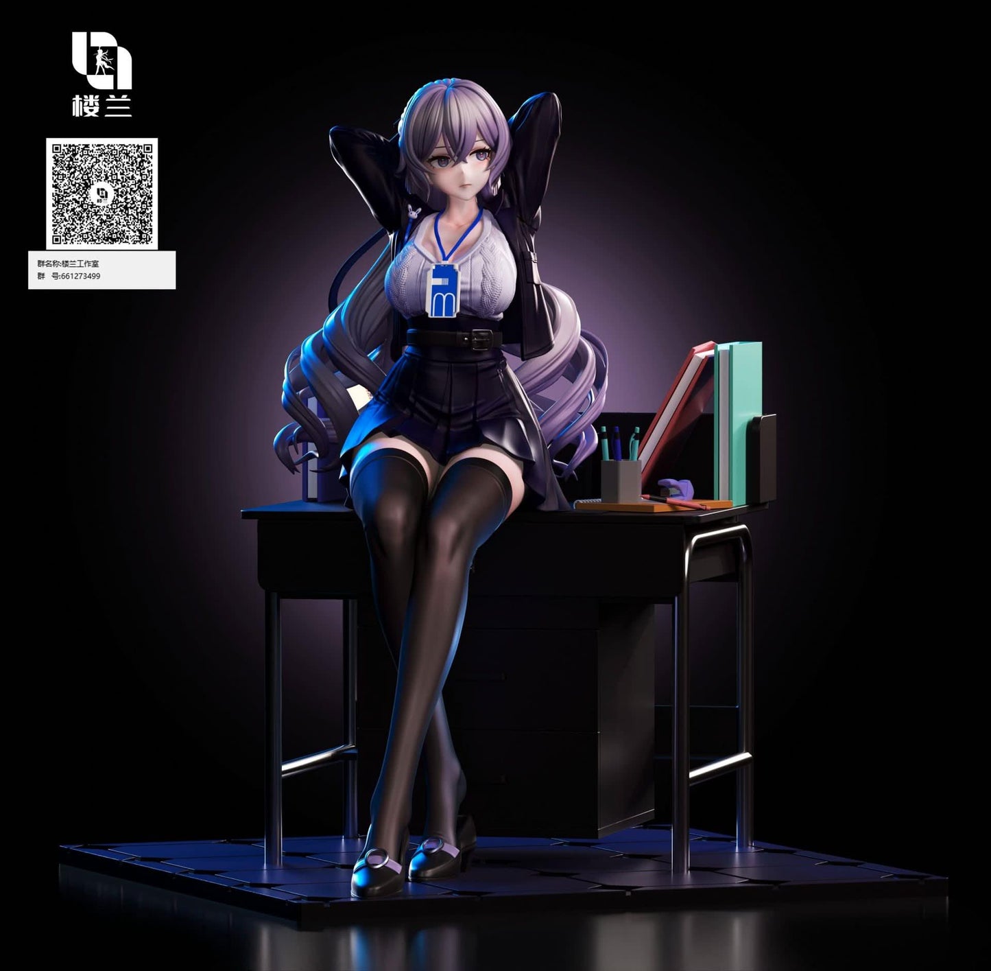 Black Figura Bronya Zaychik - Honkai Impact | Figuras Anime Costa Rica, Creada por Lou Lan Studio