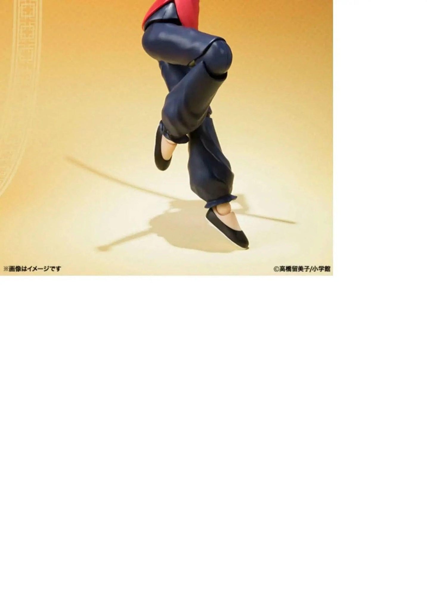 Light Goldenrod Figura de Acción Bandai Original SHFiguarts Ranma 1/2 - Versión Femenina de Ranma Saotome | Modelo Coleccionable con Articulaciones Activas en Costa Rica