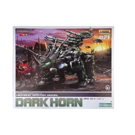 Dark Slate Gray Figura de Acción Original KOTOBUKIYA HMM ZOIDS 1/72 ZD043R DPZ-10 DARK HORN | Modelo Coleccionable y Juguete para Niños en Costa Rica